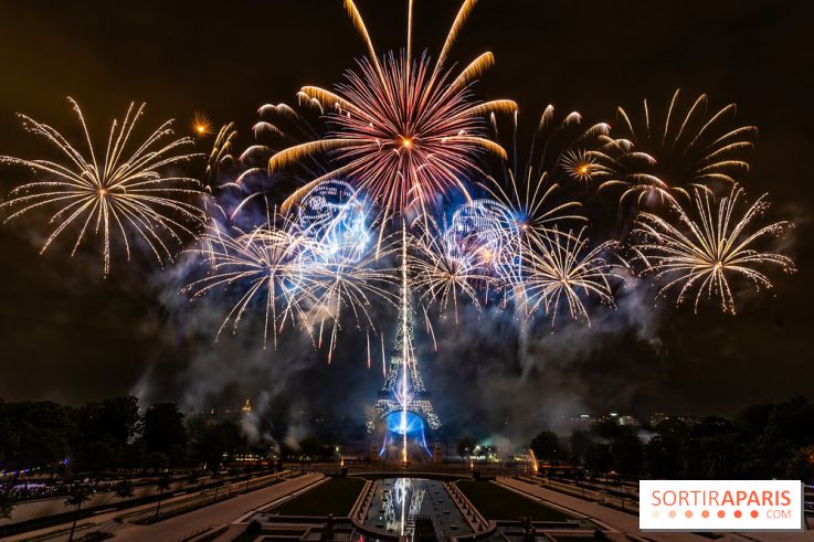 Le feu d’artifice du 14 juillet 2025 de Paris - les photos