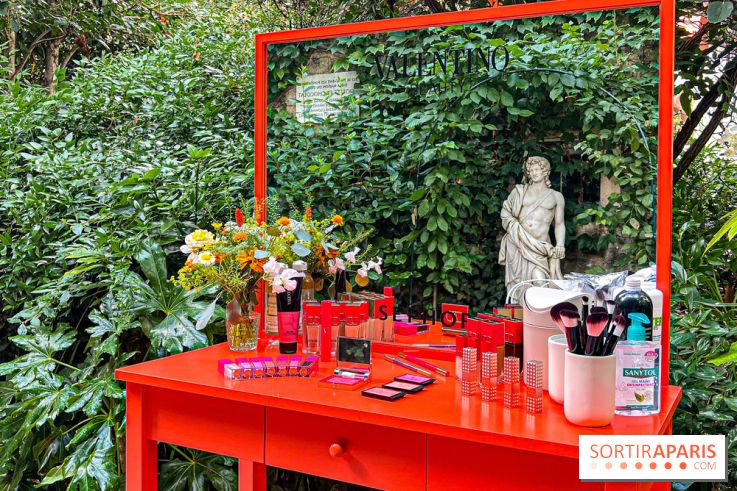 Le Jardin Valentino Beauty : le pop up beauté gratuit de la maison italienne à Montmartre
