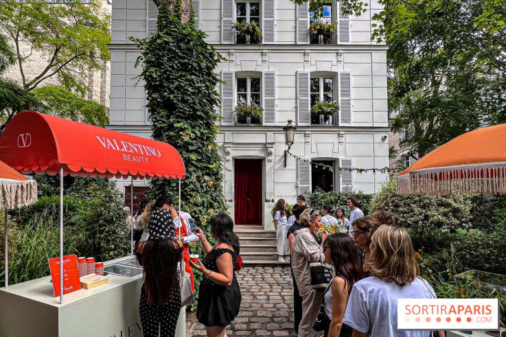 Le Jardin Valentino Beauty : le pop up beauté gratuit de la maison italienne à Montmartre