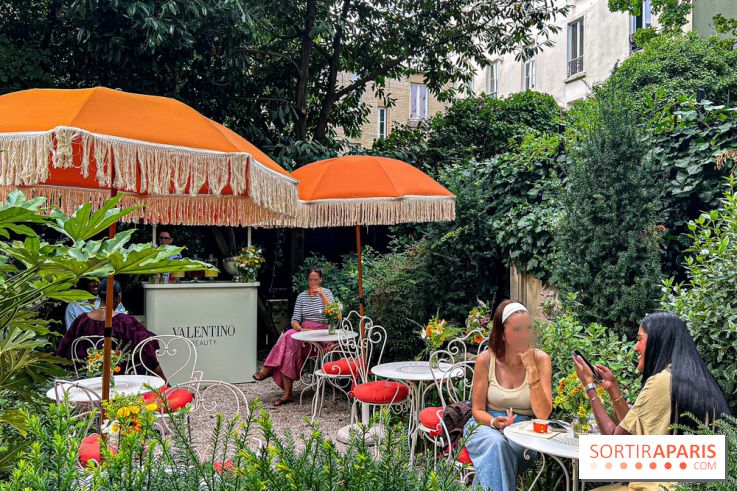 Le Jardin Valentino Beauty : le pop up beauté gratuit de la maison italienne à Montmartre