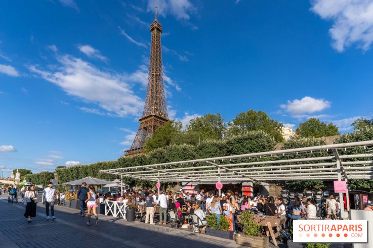 Bonnotte Club Paris, la guinguette branchée et abordable au pied de la Tour Eiffel
