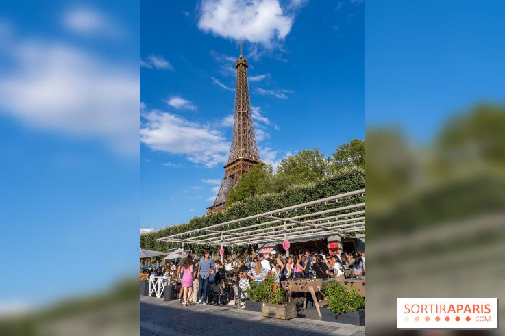 Bonnotte Club Paris, la guinguette branchée et abordable au pied de la Tour Eiffel