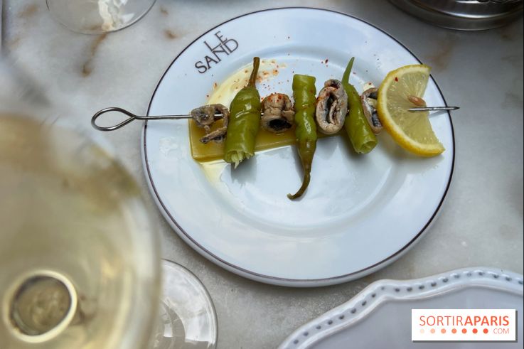 Le Sand - Pinxo anchois guindillas