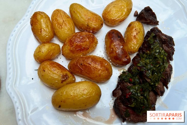 Le Sand - Onglet de boeuf chimichurri