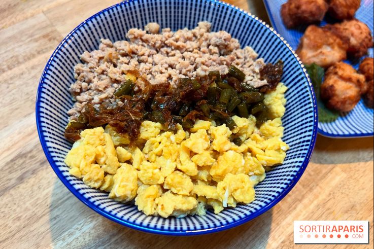 Kotsu Kotsu - Donburi poulet oeufs brouillés