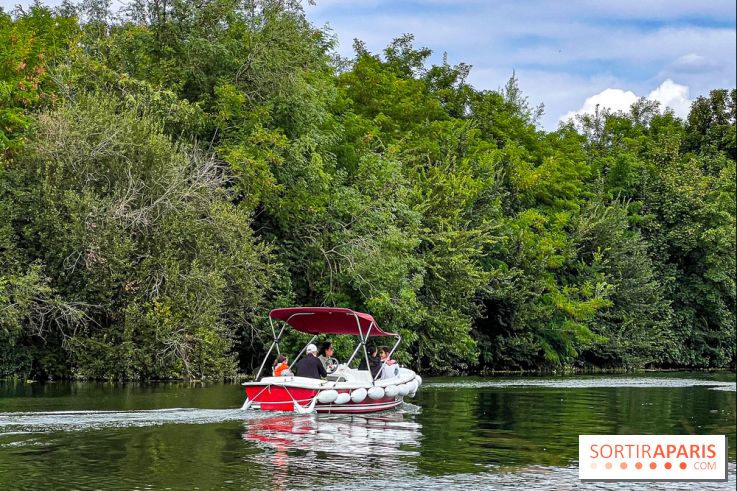 Base nautique de Bougival (78) : bateaux sans permis, aire de jeux et guinguette en bord de Seine - image00045