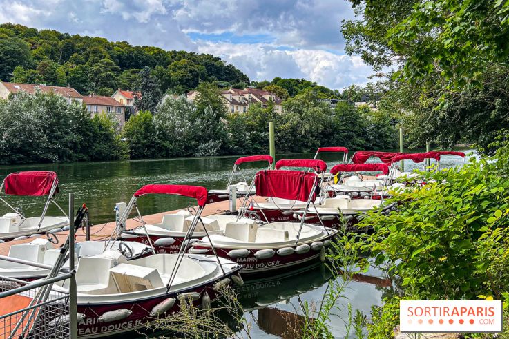 Base nautique de Bougival (78) : bateaux sans permis, aire de jeux et guinguette en bord de Seine