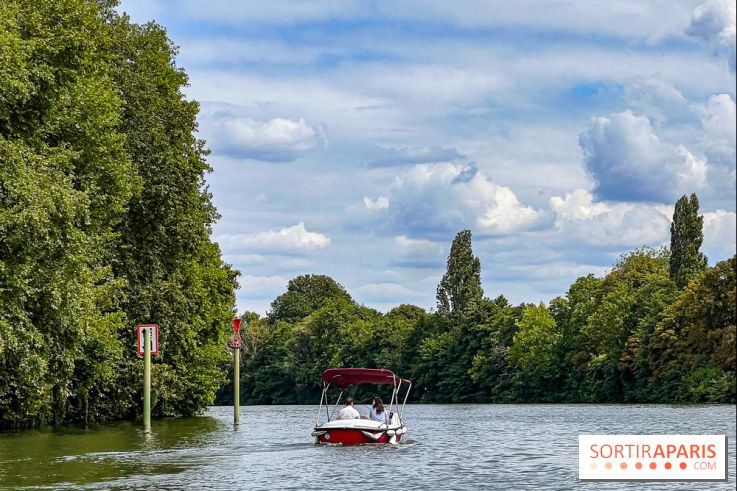 Base nautique de Bougival (78) : bateaux sans permis, aire de jeux et guinguette en bord de Seine