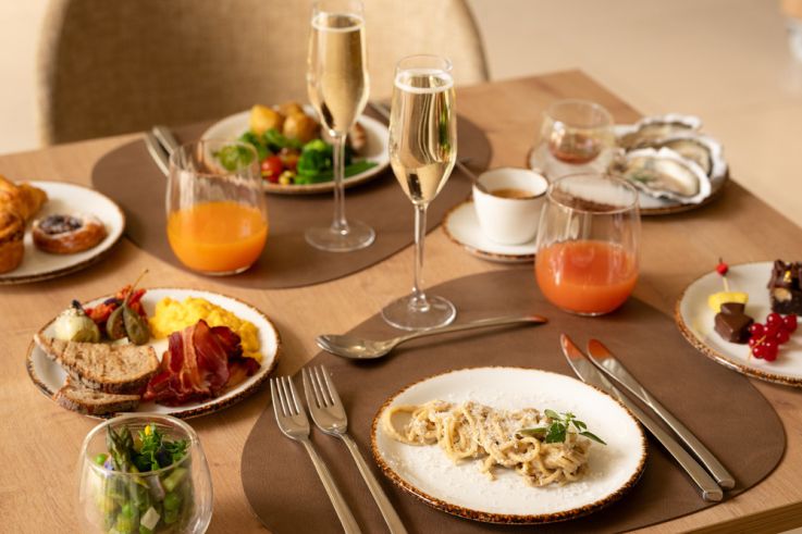 Brunch du Paris Marriott Champs Elysées Hotel - MH PARDT Brunch Champagne