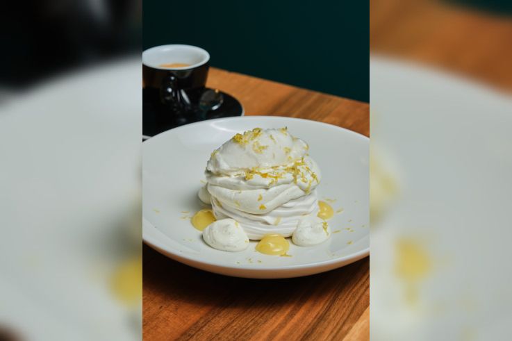 Gaston, restaurant de viande à Paris 17ème - Pavlova citron Givré