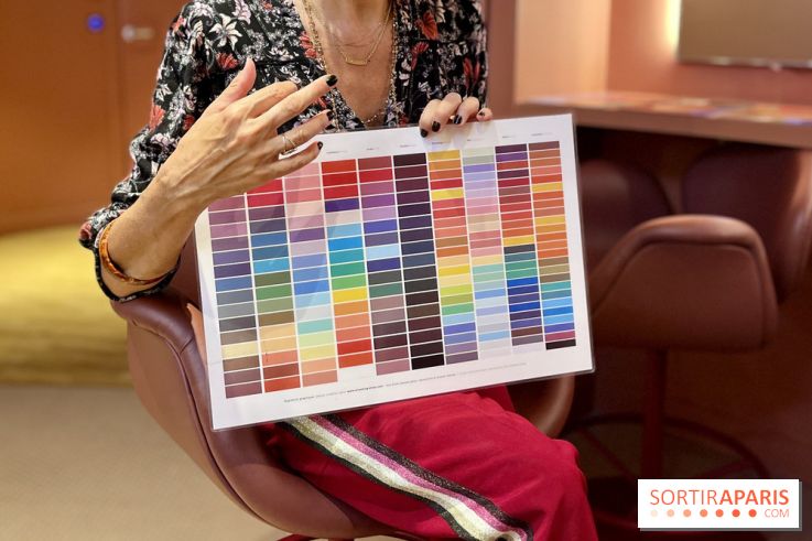Colorimétrie à la Wellness Galeries Lafayette