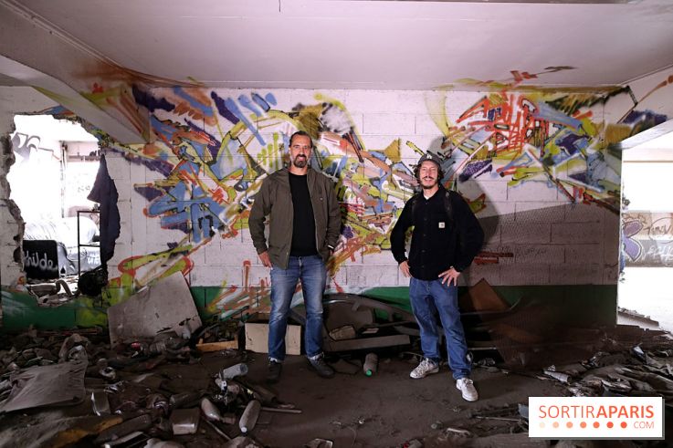 Le Mausolée des street artistes Lek & Sowat à Paris, nos photos 