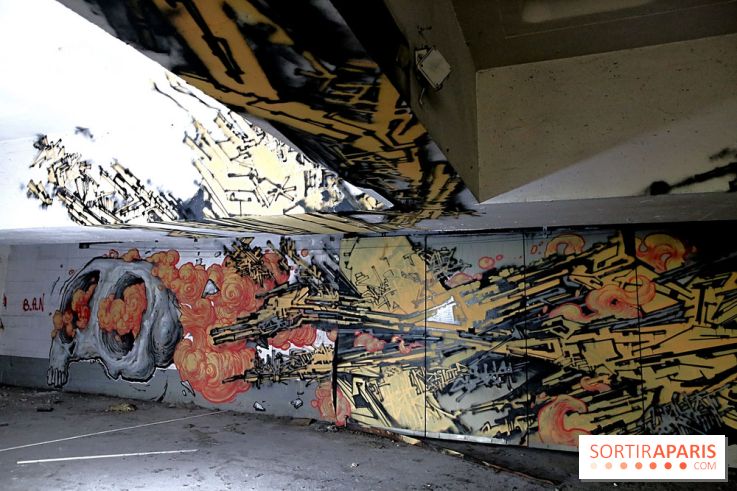 Le Mausolée des street artistes Lek & Sowat à Paris, nos photos 