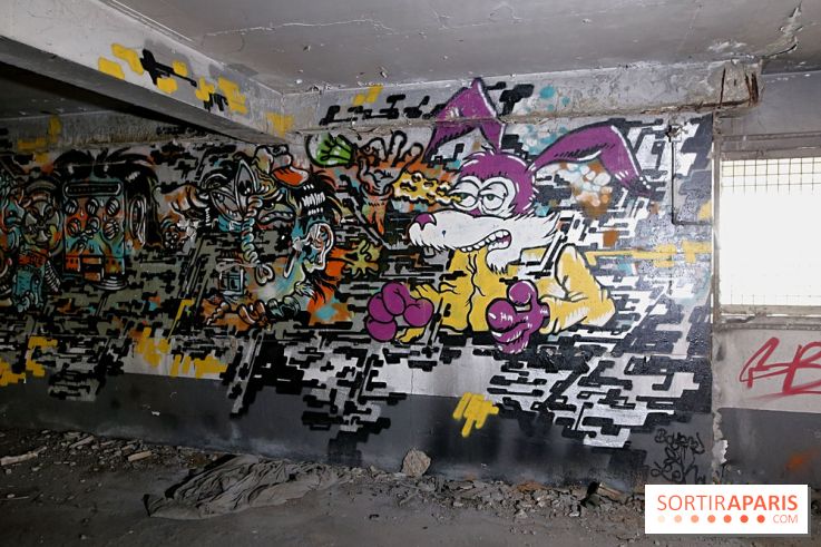 Le Mausolée des street artistes Lek & Sowat à Paris, nos photos 