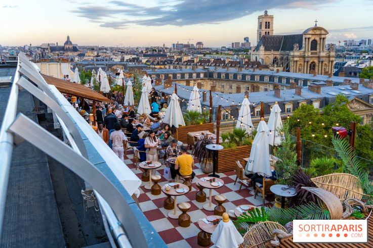 Terraza Mikuna : le rooftop du BHV Marais