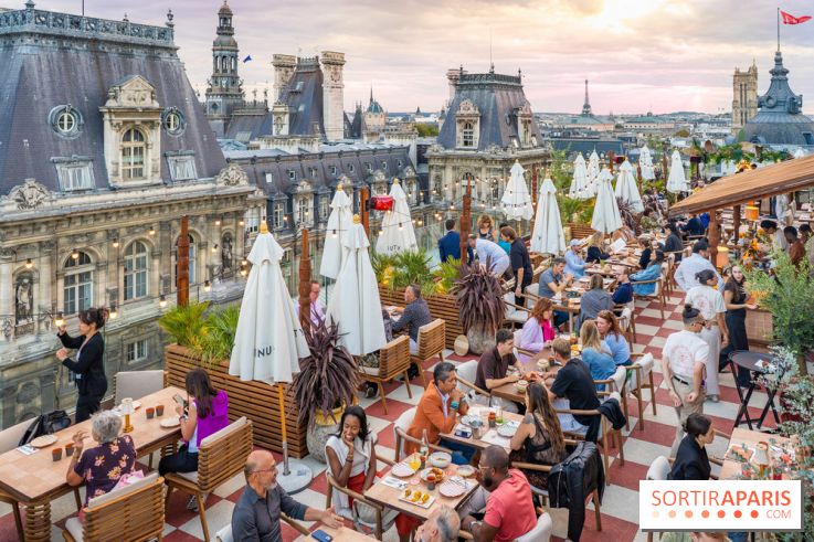 Terraza Mikuna : le rooftop du BHV Marais - A7C06873