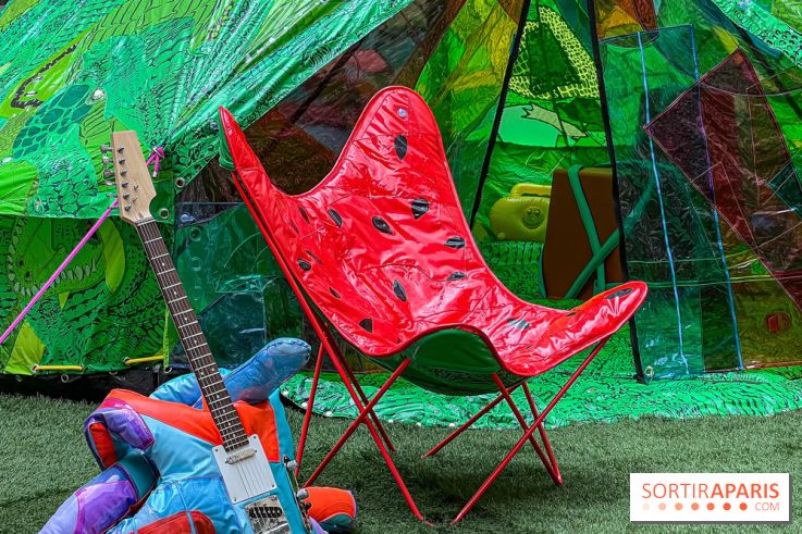 Paris Design Week 2025 : une installation immersive et colorée à l'Hôtel d'Albret - IMG 7154 jpg