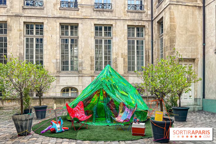 Paris Design Week 2025 : une installation immersive et colorée à l'Hôtel d'Albret - IMG 7172 jpg