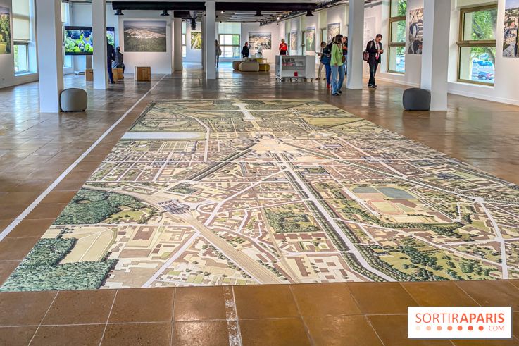 Exposition Versailles vu du ciel II à l'Ancienne Poste de Versailles