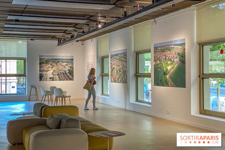Exposition Versailles vu du ciel II à l'Ancienne Poste de Versailles