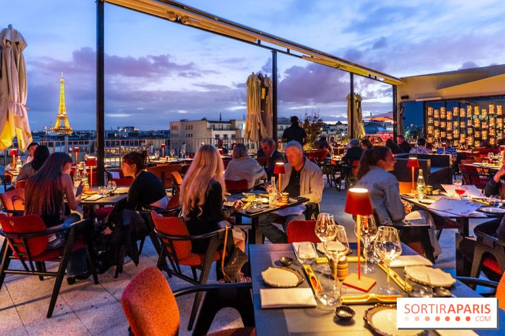 Aqua Kyoto Paris, le rooftop japonais sur les Champs-Elysées - photos