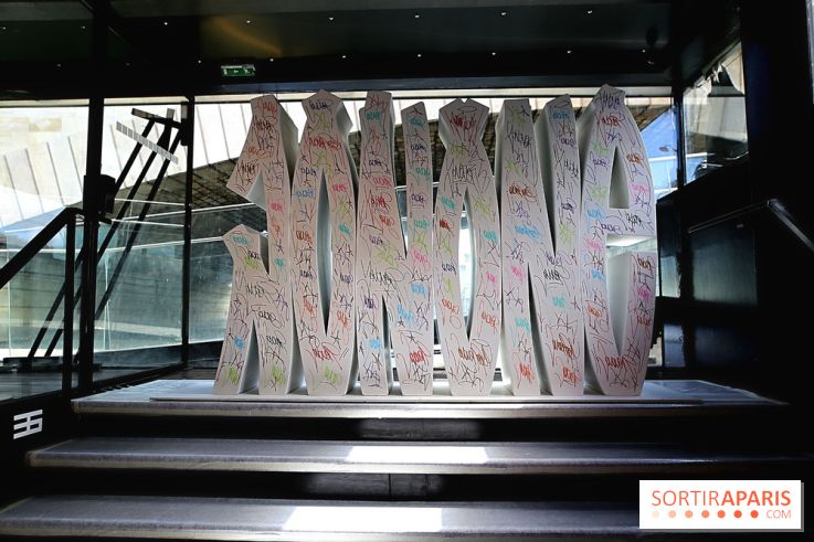 JonOne : nos photos de son exposition rétrospective sur Fluctuart à Paris