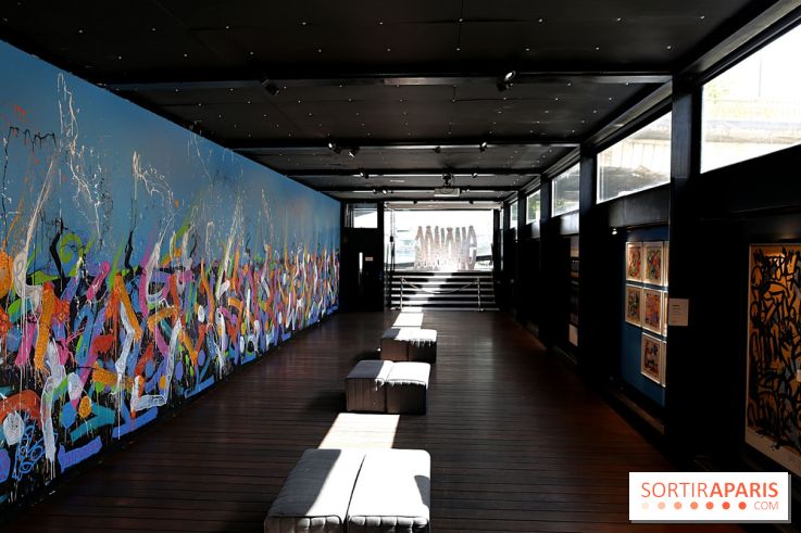 JonOne : nos photos de son exposition rétrospective sur Fluctuart à Paris