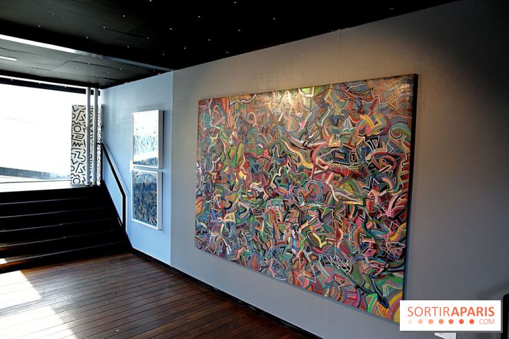 JonOne : nos photos de son exposition rétrospective sur Fluctuart à Paris