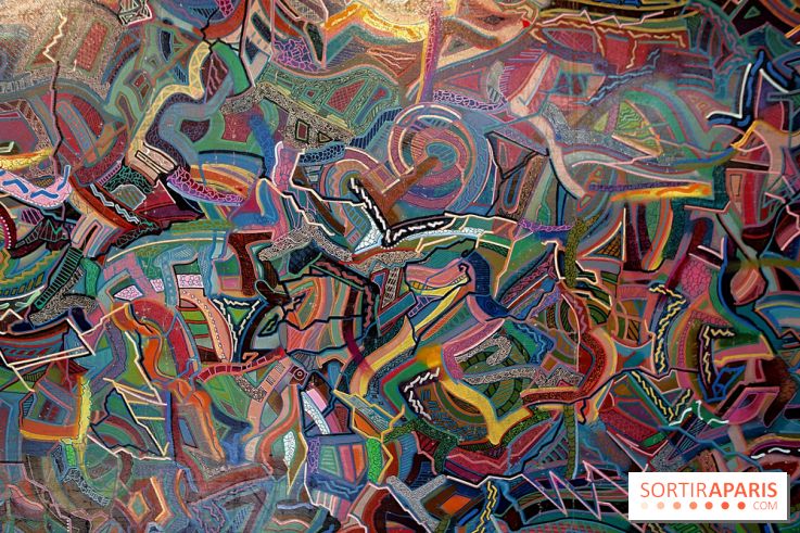 JonOne : nos photos de son exposition rétrospective sur Fluctuart à Paris 