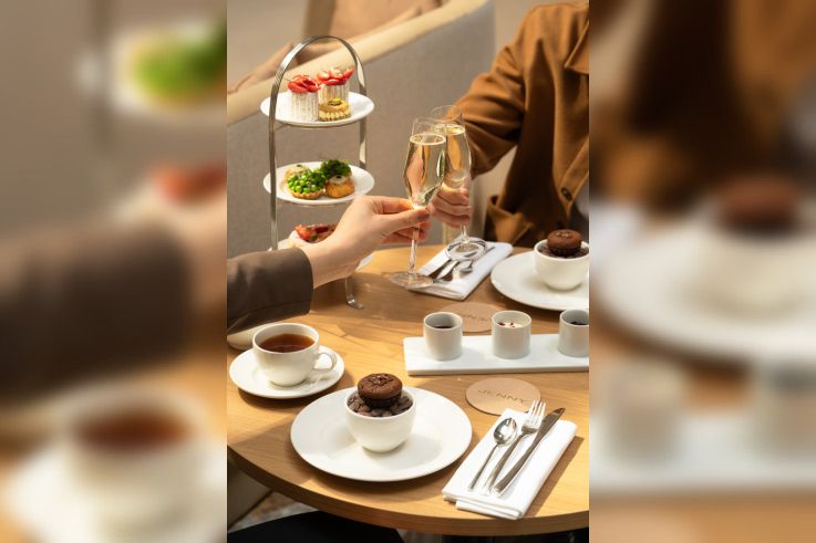 Jenny : le bar-restaurant chic du Marriott Champs Elysees - @salome rateau 12