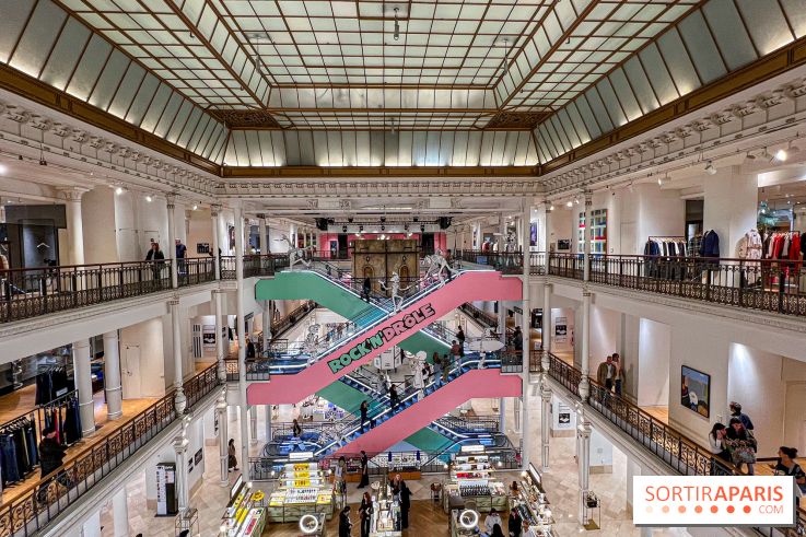 Rock'n' Drôle : l'exposition rock et gratuite d'Antoine de Caunes au Bon Marché Rive Gauche