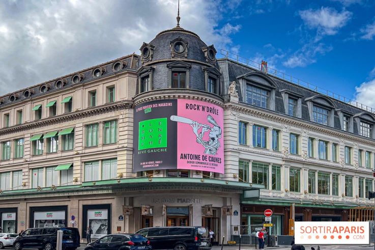 Rock'n' Drôle : l'exposition rock et gratuite d'Antoine de Caunes au Bon Marché Rive Gauche - IMG 0759 jpg