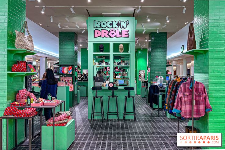 Rock'n' Drôle : l'exposition rock et gratuite d'Antoine de Caunes au Bon Marché Rive Gauche - IMG 7887 jpg