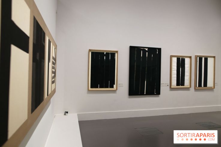 Pierre Soulages : nos photos de son exposition et de ses peintures sur papier à voir au Musée du Luxembourg 