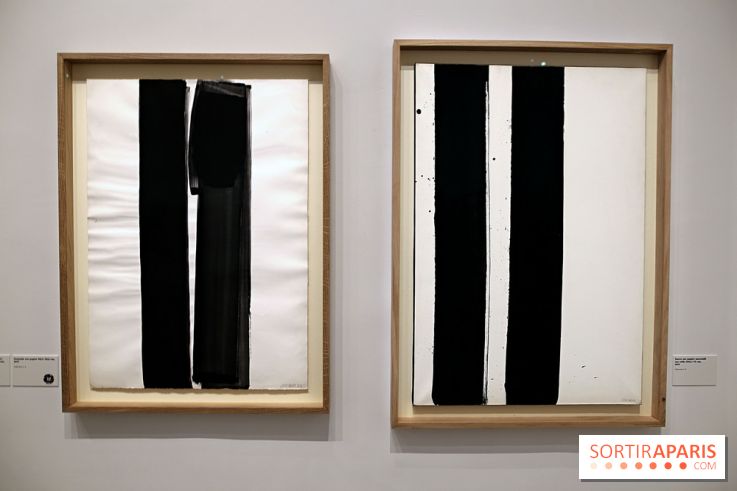 Pierre Soulages : nos photos de son exposition et de ses peintures sur papier à voir au Musée du Luxembourg