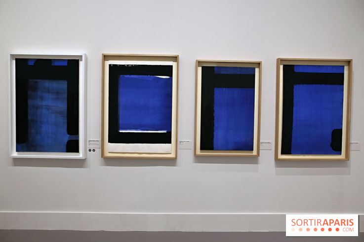 Pierre Soulages : nos photos de son exposition et de ses peintures sur papier à voir au Musée du Luxembourg 
