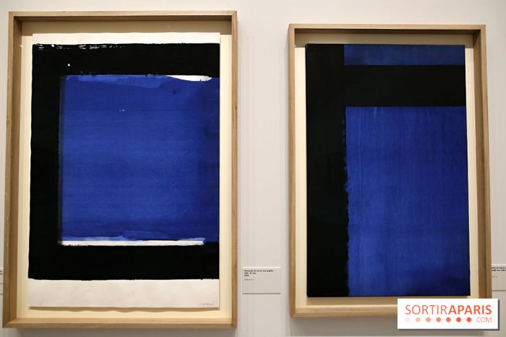 Pierre Soulages : nos photos de son exposition et de ses peintures sur papier à voir au Musée du Luxembourg 