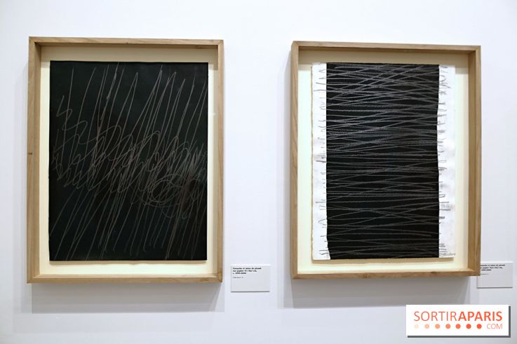 Pierre Soulages : nos photos de son exposition et de ses peintures sur papier à voir au Musée du Luxembourg 
