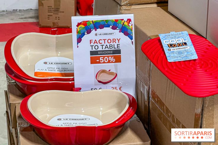 Braderie Le Creuset, la célèbre cocotte en fonte émaillée française, à l'Espace Champerret - IMG 1223 jpg