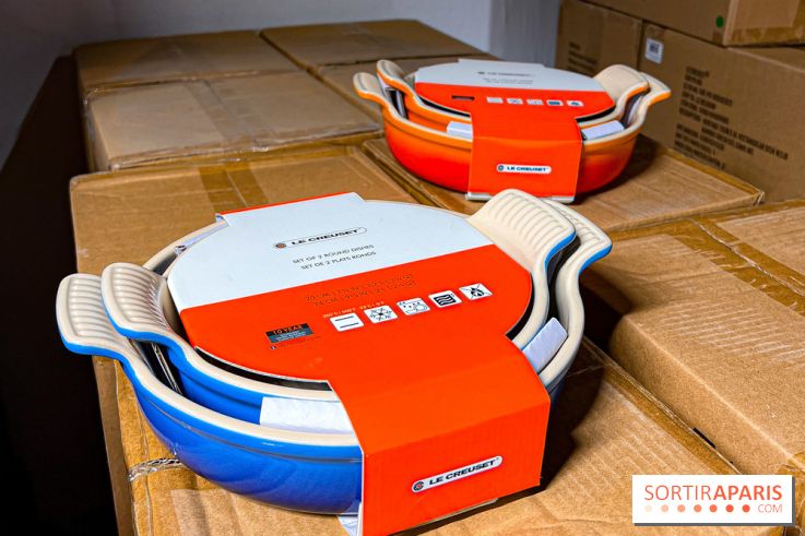 Braderie Le Creuset, la célèbre cocotte en fonte émaillée française, à l'Espace Champerret