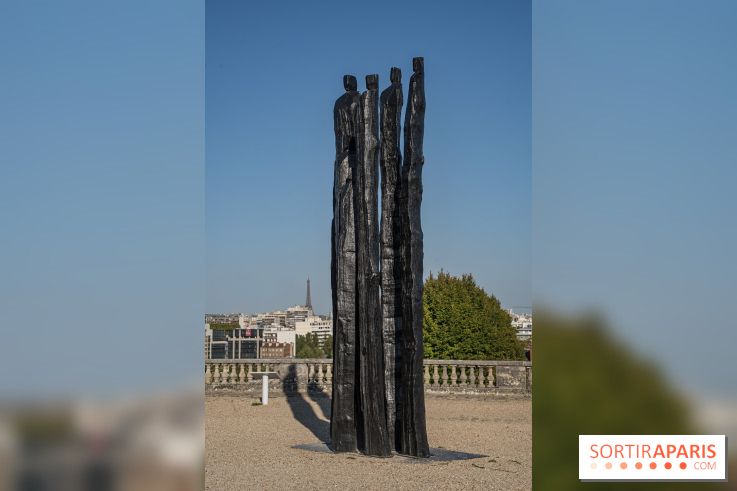 Exposition en plein air de Christian Lapie à découvrir au Domaine de Saint Cloud - photos