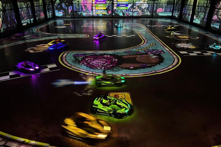 BattleKart Paris-Dammartin : le karting en réalité augmentée façon Mario Kart en Seine-et-Marne (77), proche de l’Oise (60)