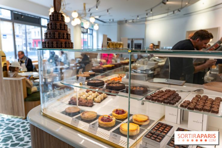 Le Coffee Shop Michalak au Printemps Haussmann, les photos