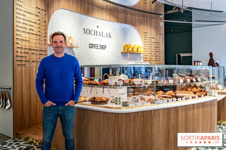 Le Coffee Shop Michalak au Printemps Haussmann, les photos