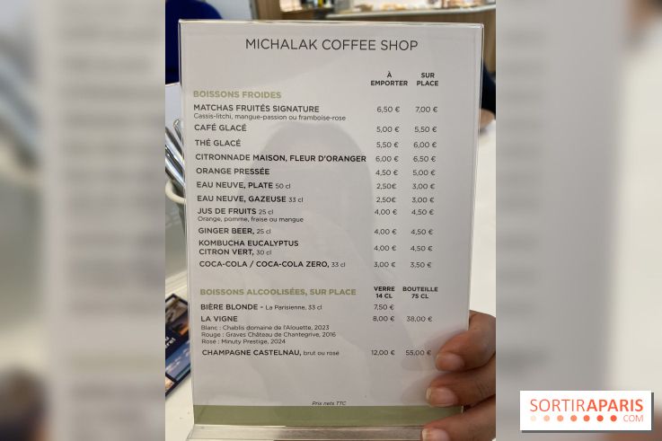 Le Coffee Shop Michalak au Printemps Haussmann, les photos