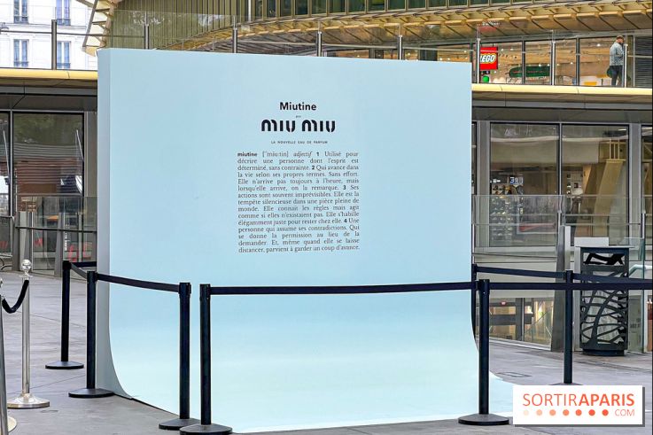 Miu Miu Beauty : pop up beauté gratuit au Forum des Halles avec showcase exclusif de Louane - 3