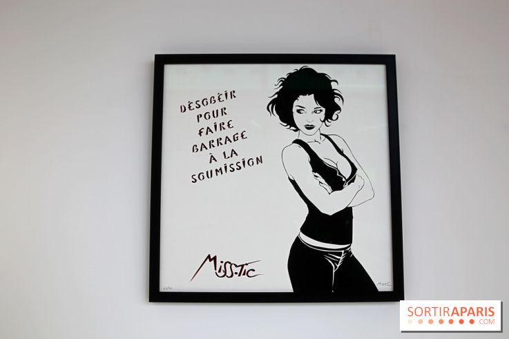 Miss.Tic, nos photos de l'exposition gratuite à voir dans le 13e à Paris 