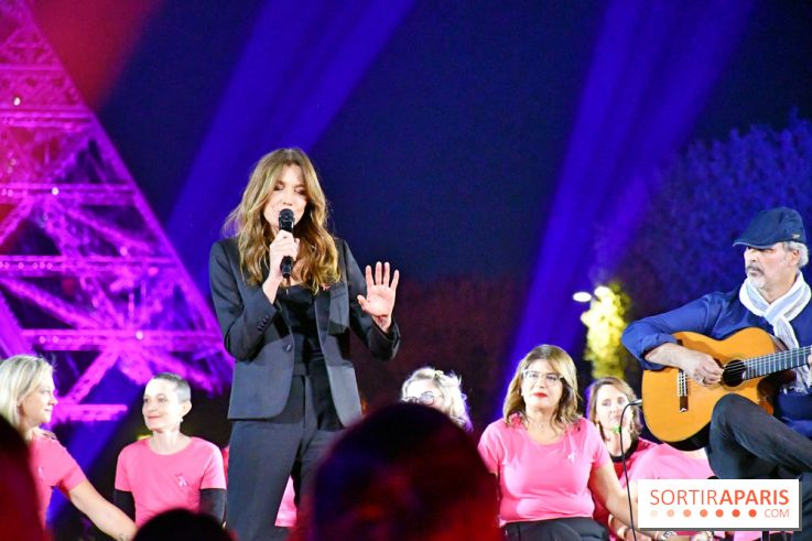 Visuel Octobre Rose Carla Bruni