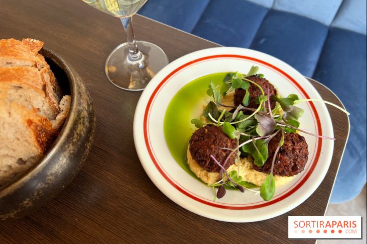 Comptoir Lazu - Falafels de lentilles, houmous