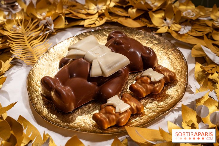 Les bûches et créations de Noël et fêtes de Ladurée 2025